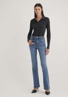 Mavi Marıa Mid Blue Gold Premium Kadın Jean 101225-89220 - 1