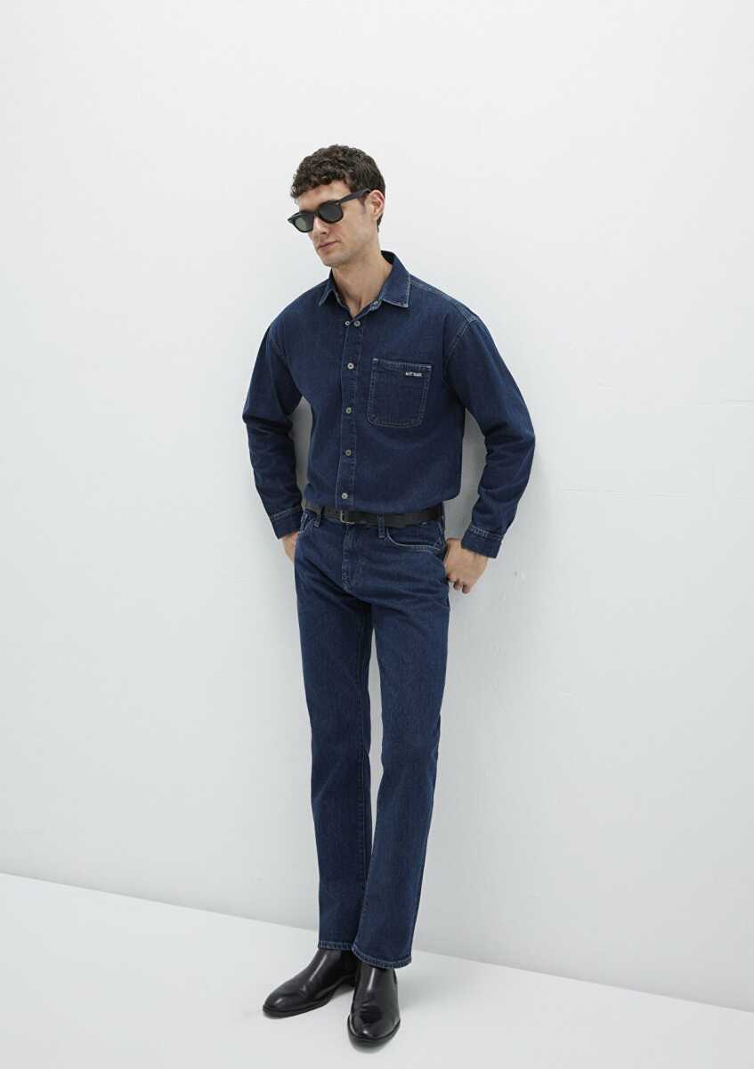 Mavi Martin Mavi Black Koyu Puslu Mavi Erkek Jean Pantolon 0037890982