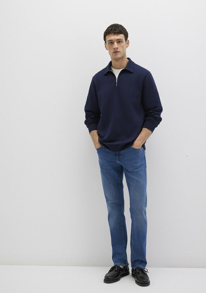 Mavi Martin Mid Used Brushed Mavi Black Erkek Jean Pantolon 0037890660