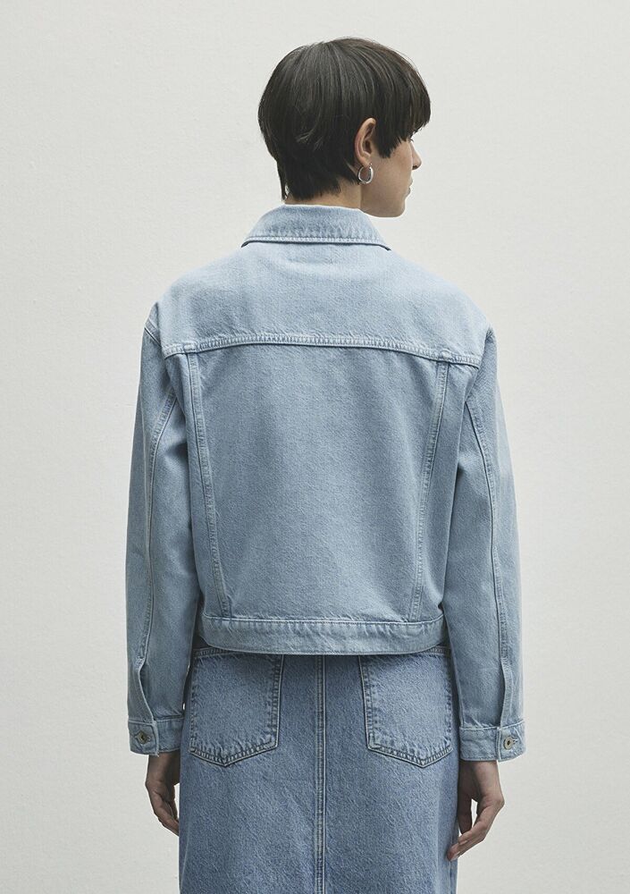 Mavi Megı Bleached Mavi Premium Kadın Jean Ceket 1110389-86747 - 3