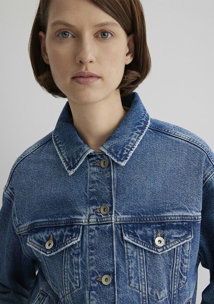 Mavi Megı Mid Mavi Premium Kadın Jean Ceket 1110389-89162 - 5