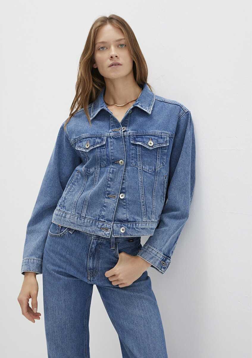Mavi Megı Mid Mavi Premium Kadın Jean Ceket 1110389-89162
