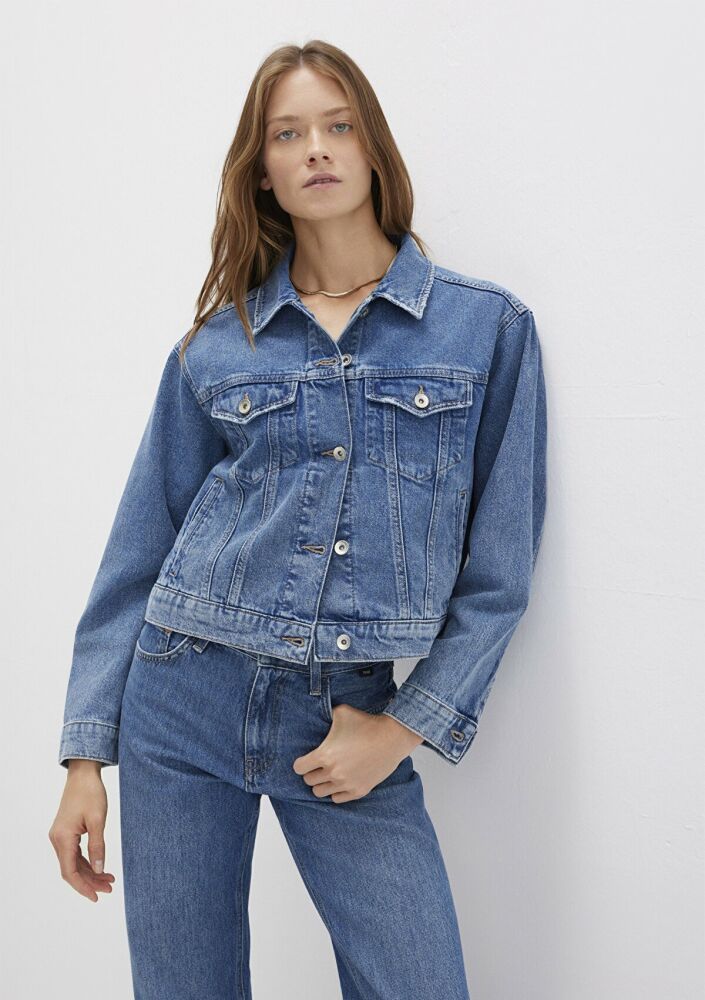 Mavi Megı Mid Mavi Premium Kadın Jean Ceket 1110389-89162