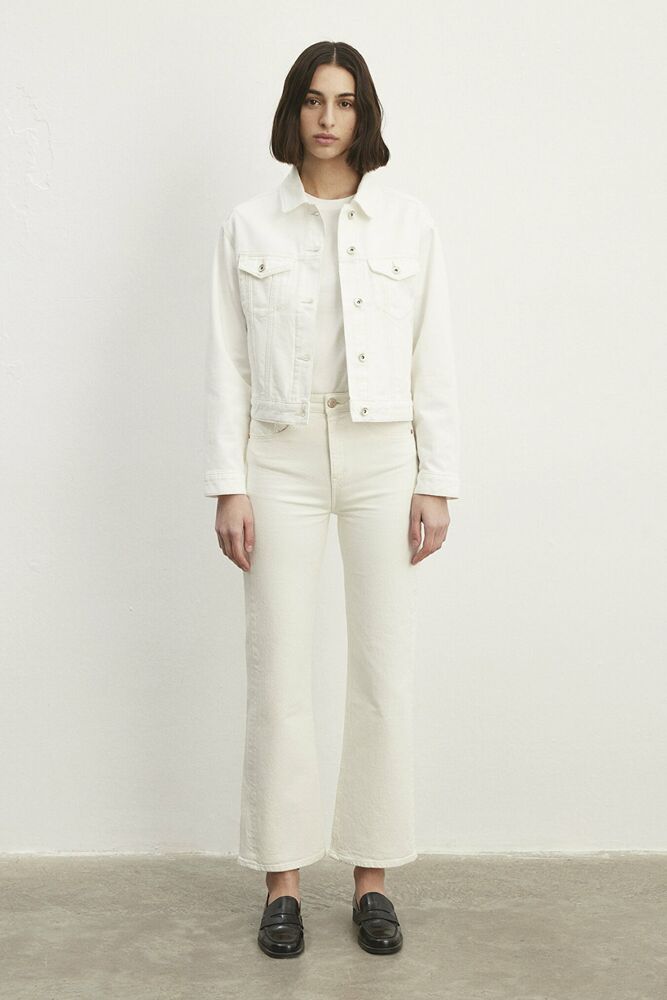 Mavi Megı Off White Mavi Premium Kadın Jean Ceket 1110389-86745 - 2