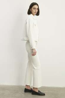 Mavi Megı Off White Mavi Premium Kadın Jean Ceket 1110389-86745 - 4