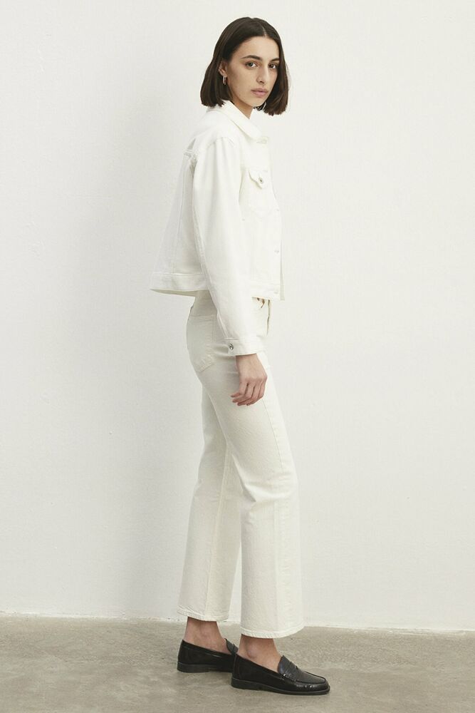 Mavi Megı Off White Mavi Premium Kadın Jean Ceket 1110389-86745 - 4