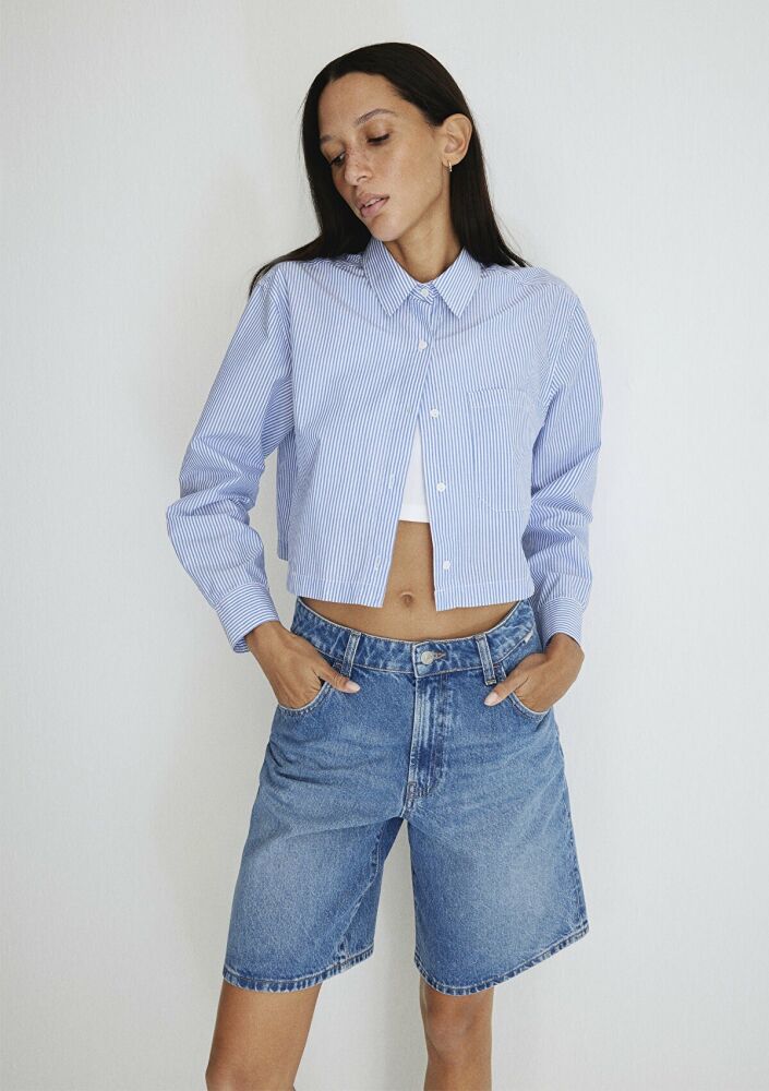 Mavi Melina All Blue Indigo Mavisi Kadın Jean Şort 1410144-87086 - 2