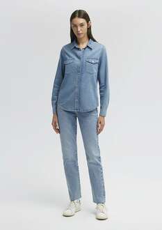 Mavi Merida All Blue İndigo Mavisi Jean Gömlek 1210662-86492 - 2