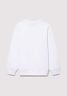 Mavi Mıav Baskılı Beyaz Çocuk Sweat 6610031-602 - 4