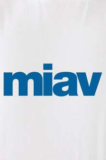 Mavi Miav Baskılı Beyaz Çocuk Tişört 66332620 - 3