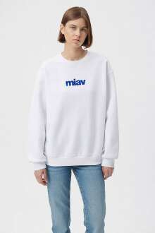 Mavi Miav Beyaz Kadın Sweat 1610964-620 - 3