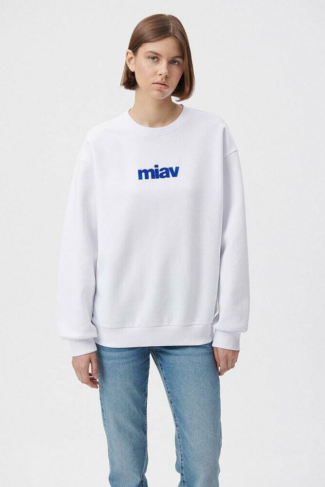 Mavi Miav Beyaz Kadın Sweat 1610964-620 - 3
