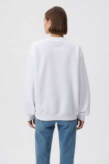 Mavi Miav Beyaz Kadın Sweat 1610964-620 - 4