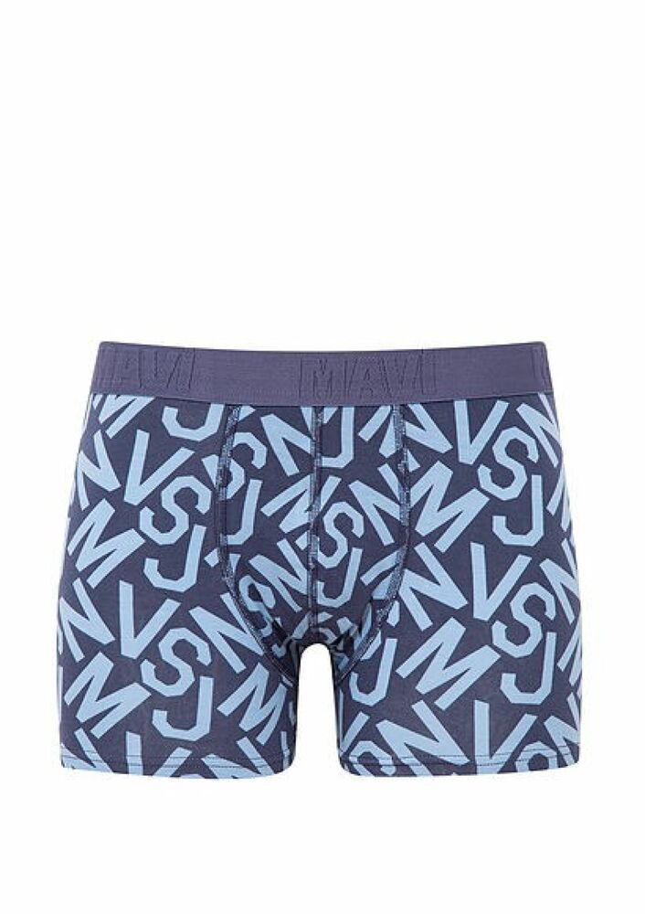 Mavi Mid Blue College Erkek Boxer 0910441-85803 - 1