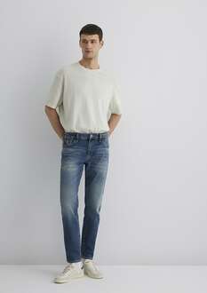 Mavi Mılan Authentic Blue Mavi Pro Tapered Normal Bel Daralan Paça Erkek Jean Pantolon 0081089655 - 1