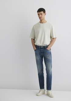 Mavi Mılan Authentic Blue Mavi Pro Tapered Normal Bel Daralan Paça Erkek Jean Pantolon 0081089655 - 3