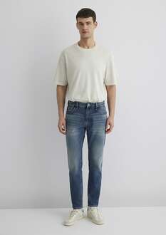 Mavi Mılan Authentic Blue Mavi Pro Tapered Normal Bel Daralan Paça Erkek Jean Pantolon 0081089655 - 4