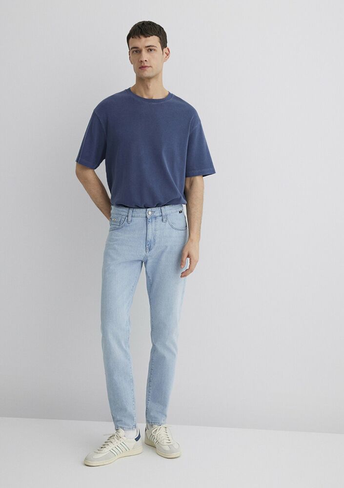 Mavi Mılan Bleach Premium Blue Tapered Normal Bel Daralan Paça Erkek Jean Pantolon 0081089804 - 1