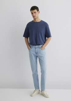 Mavi Mılan Bleach Premium Blue Tapered Normal Bel Daralan Paça Erkek Jean Pantolon 0081089804 - 2