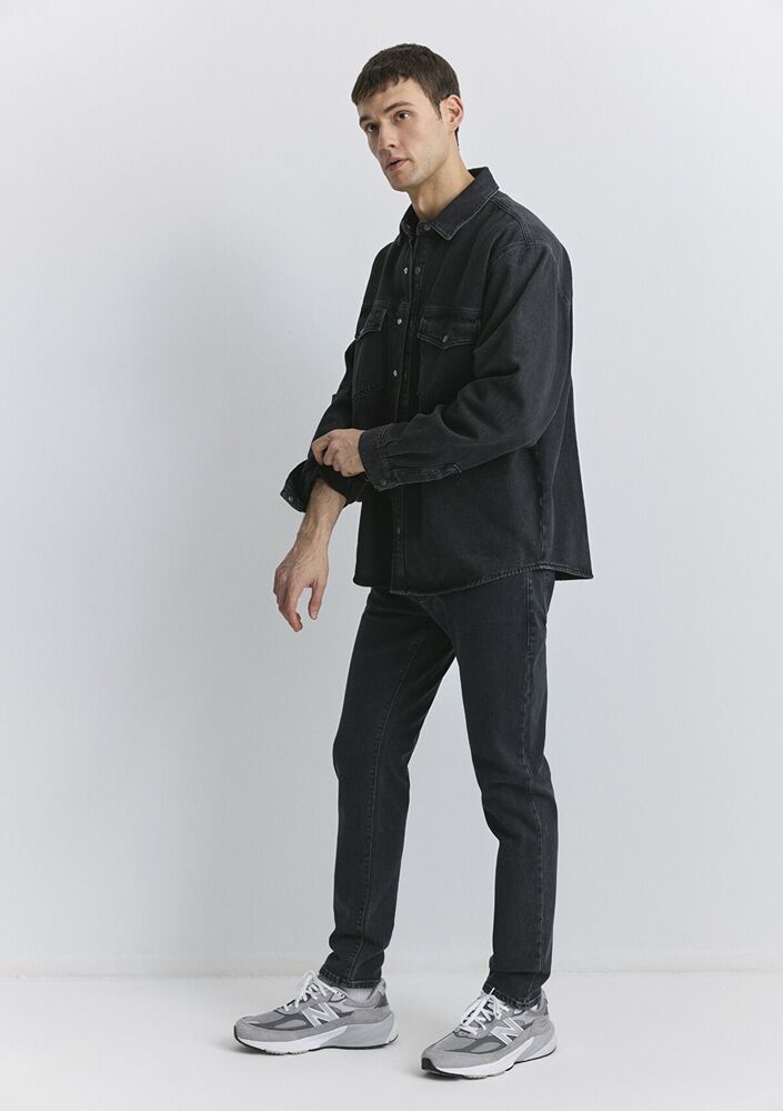 Mavi Mılan Iron Grey Mavi Black Erkek Jean Pantolon 0081089340 - 1