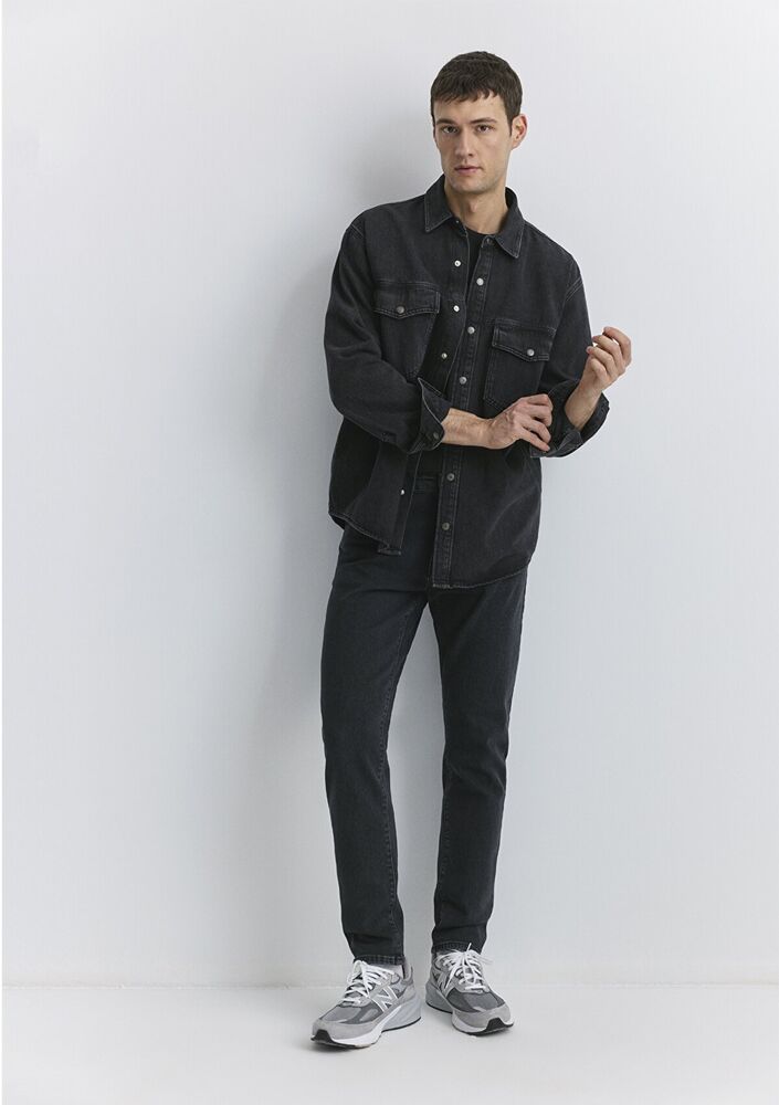 Mavi Mılan Iron Grey Mavi Black Erkek Jean Pantolon 0081089340 - 2