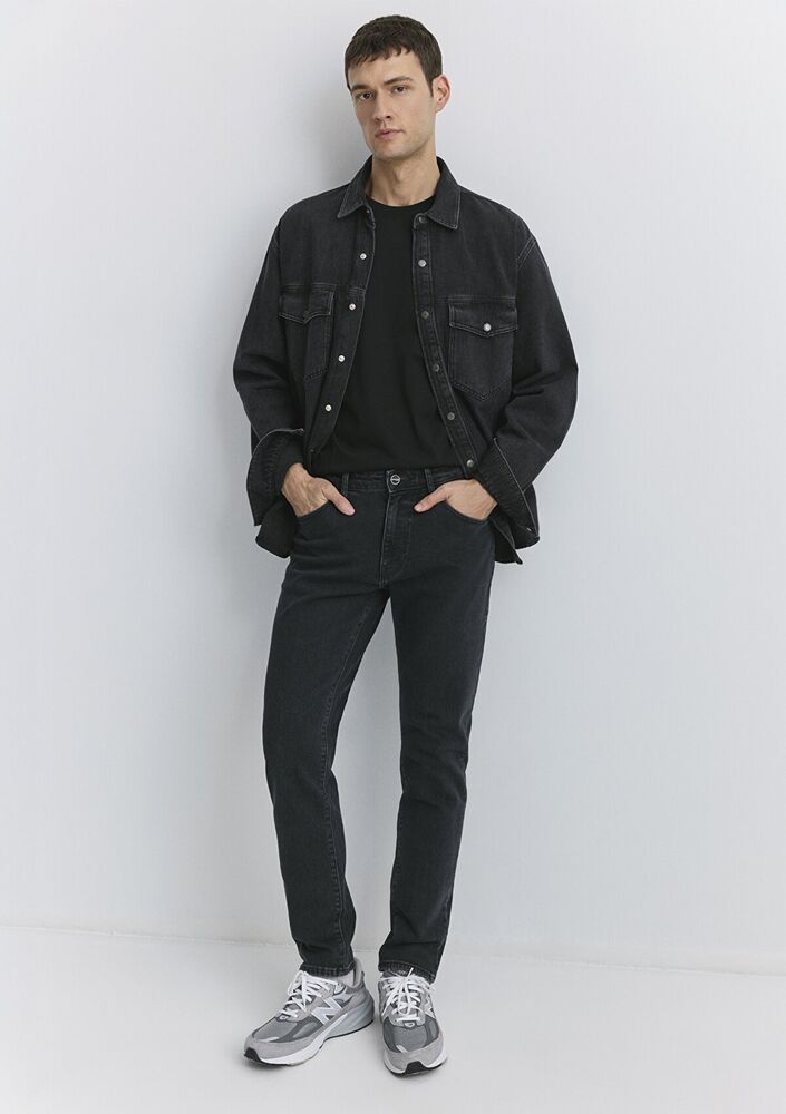 Mavi Mılan Iron Grey Mavi Black Erkek Jean Pantolon 0081089340 - 3