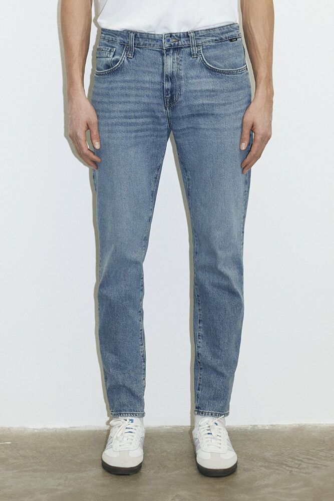 Mavi Mılan Mid Vintage Premium Blu Erkek Jean 0081083030 - 4