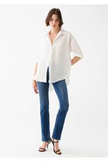 Mavi Mona Dark Used Gold Kadın Jean Pantolon 1049734745 - Mavi (1)