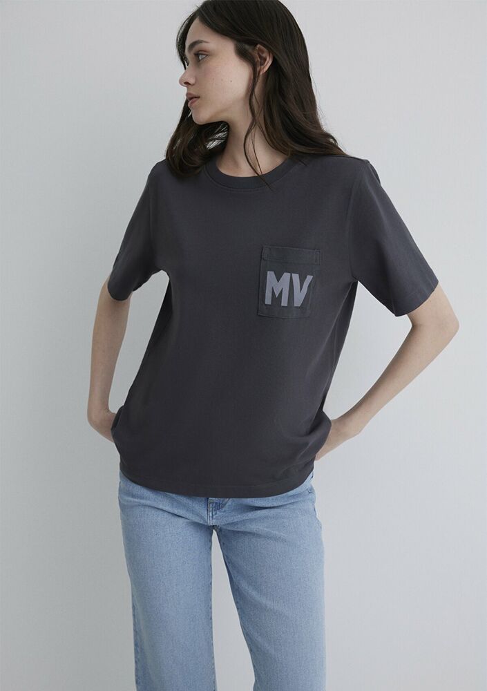 Mavi Mv Baskılı Kadın Tişört 1613152-70087 - 2