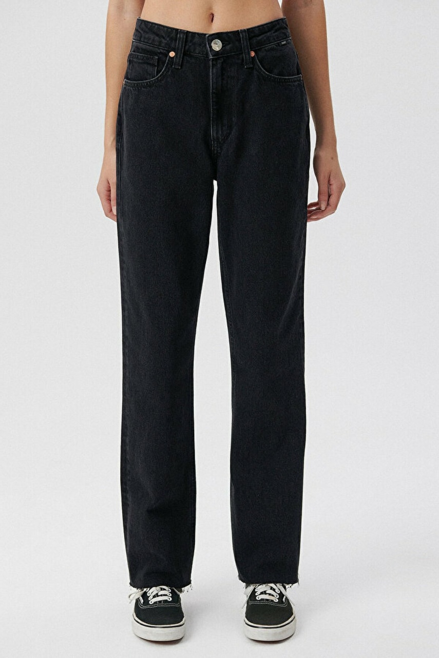 Mavi New Deep Smoke Denım Kadın Jean Pantolon 101441-82297 - 4