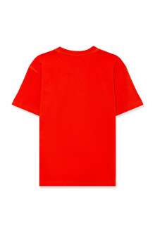 Mavi New York Baskılı Turuncu Çocuk Tişört 6610182-70480 - Mavi (1)