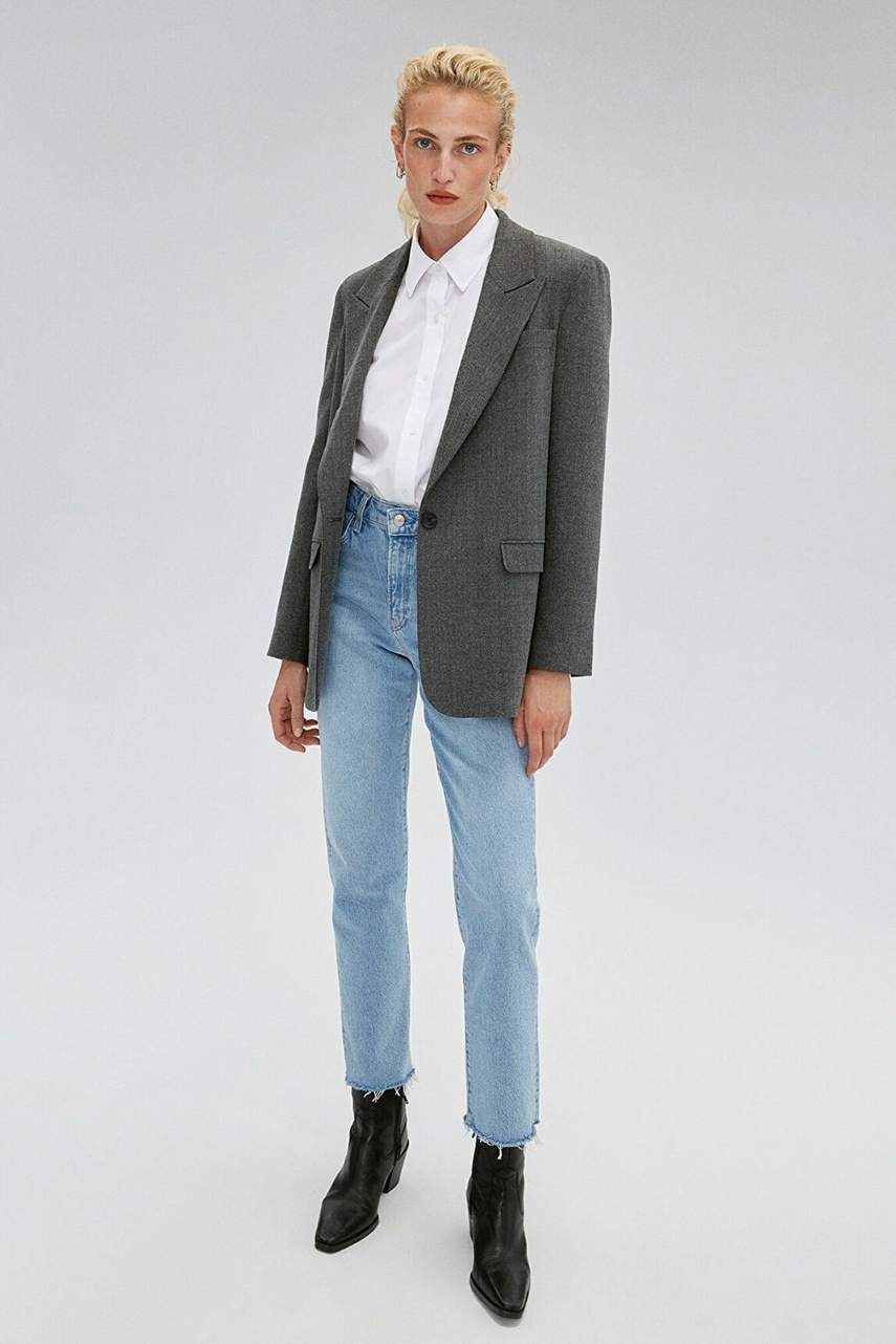 Mavi New York Bleach Classic Denım Kadın Jean Pantolon 101441-86391 - 1