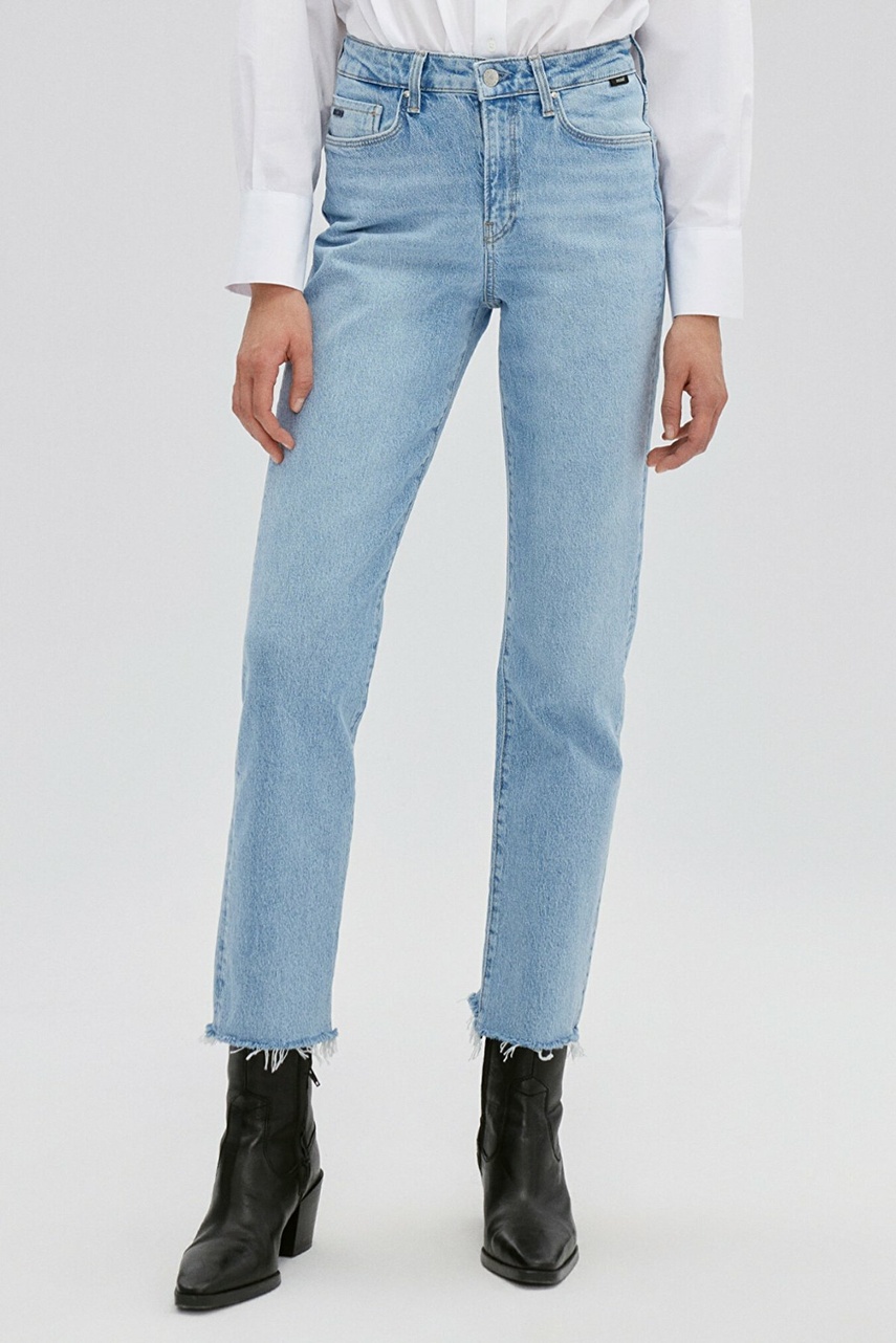 Mavi New York Bleach Classic Denım Kadın Jean Pantolon 101441-86391 - 3