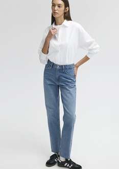 Mavi New York Dark Bruhed Denım Kadın Jean Pantolon 101441-85600 - 1