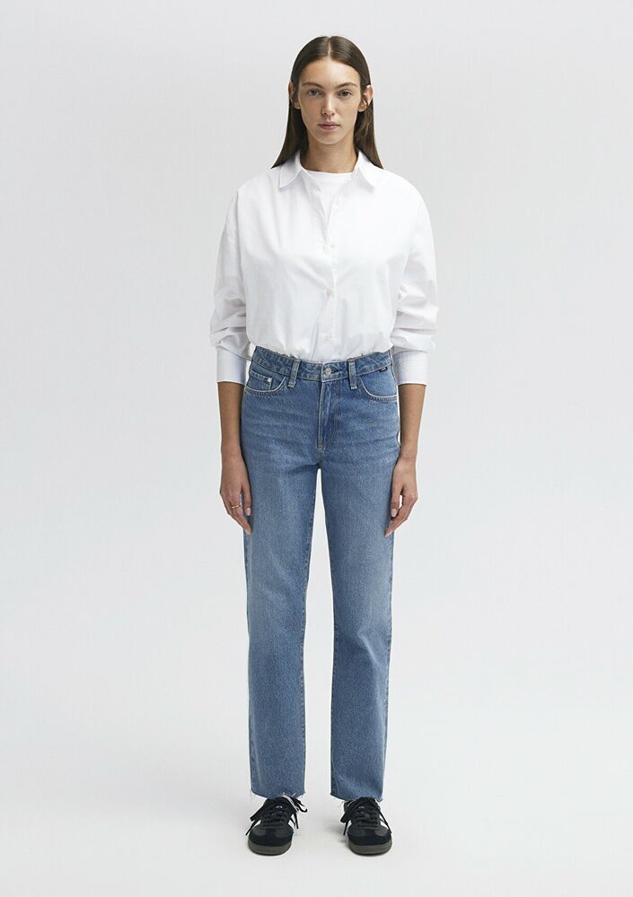 Mavi New York Dark Bruhed Denım Kadın Jean Pantolon 101441-85600 - 2