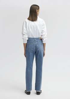 Mavi New York Dark Bruhed Denım Kadın Jean Pantolon 101441-85600 - 4