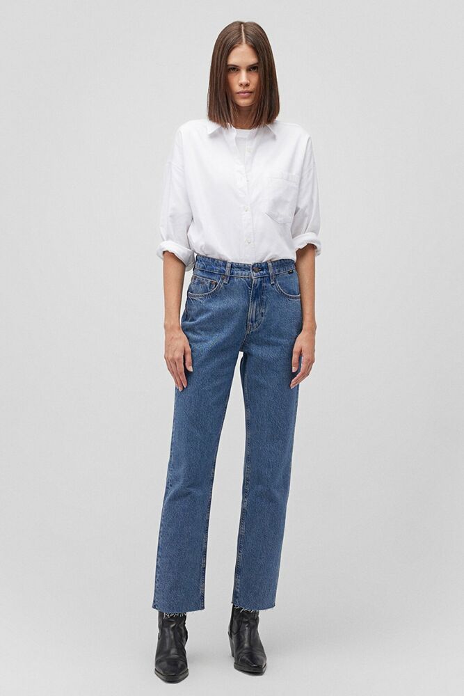 Mavi New York Mid Indigo Classic Denım Kadın Jean Pantolon 101441-87791 - 3
