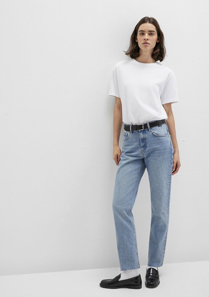 Mavi New York Real Blue Açık Mavi Straight Düz Paça Kadın Jean Pantolon 101441-90523