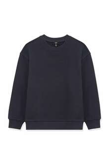 Mavi Organik Pamuklu Basıc Çocuk Sweat 6S10043-70087 - 1