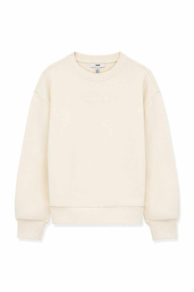 Mavi Organik Pamuklu Basıc Çocuk Sweat 7S10043-70055 - 1