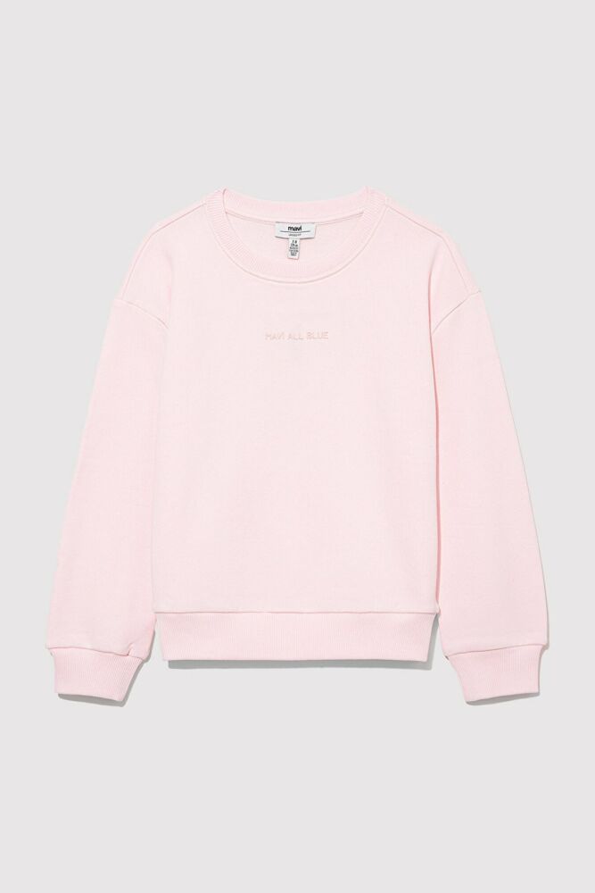 Mavi Organik Pamuklu Basıc Çocuk Sweat 7S10043-88133 - 1