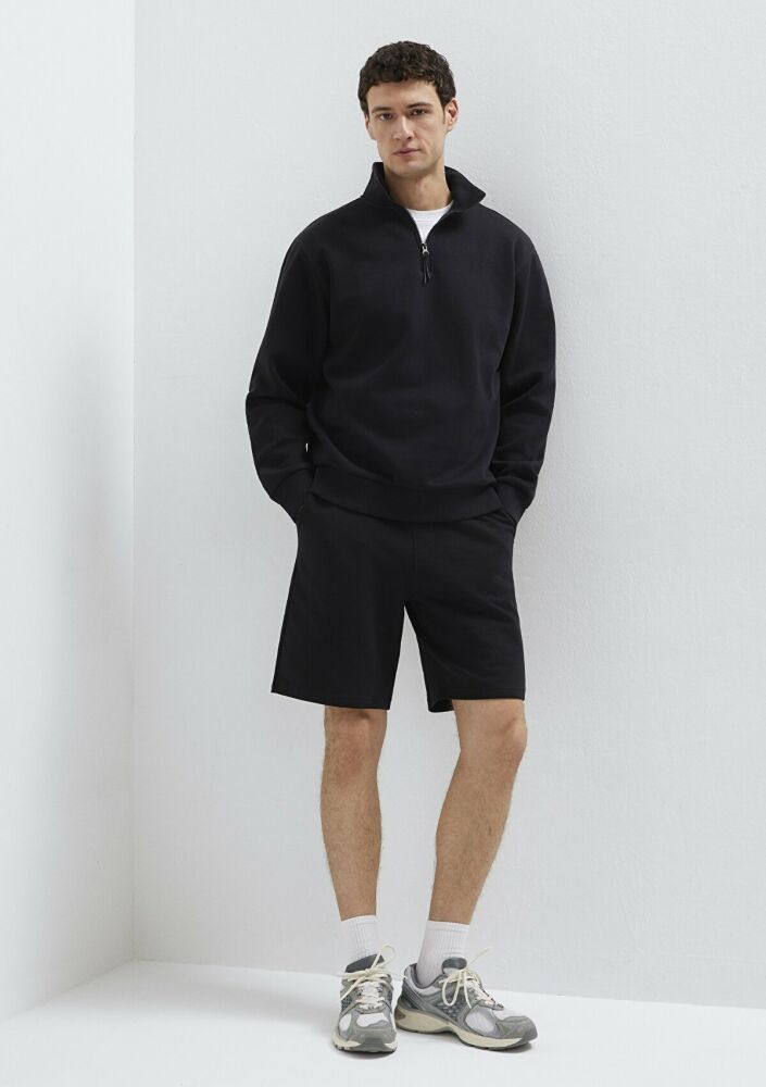 Mavi Örme Siyah Erkek Şort 066935-900 (1)