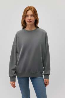Mavi Oversıze Yosun Yeşili Kadın Sweat 168837-71598 - 3