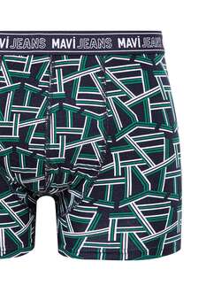 Mavi Parlak Mavi Erkek Boxer 0911065-83077 - 2
