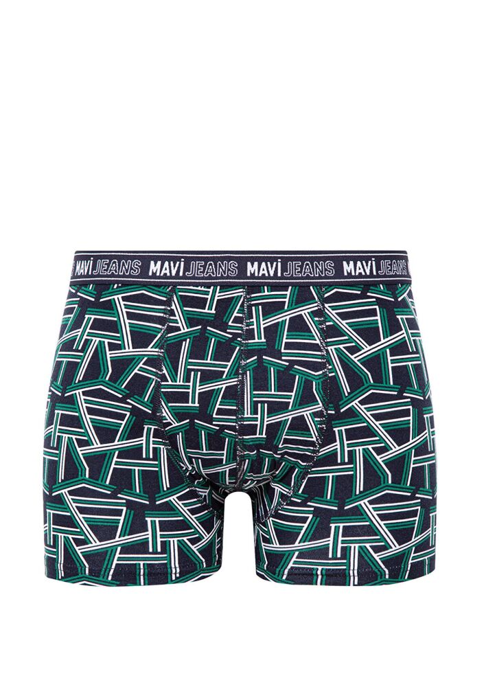 Mavi Parlak Mavi Erkek Boxer 0911065-83077
