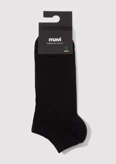 Mavi Patik Siyah Erkek Çorap 0911326-900 - Mavi (1)