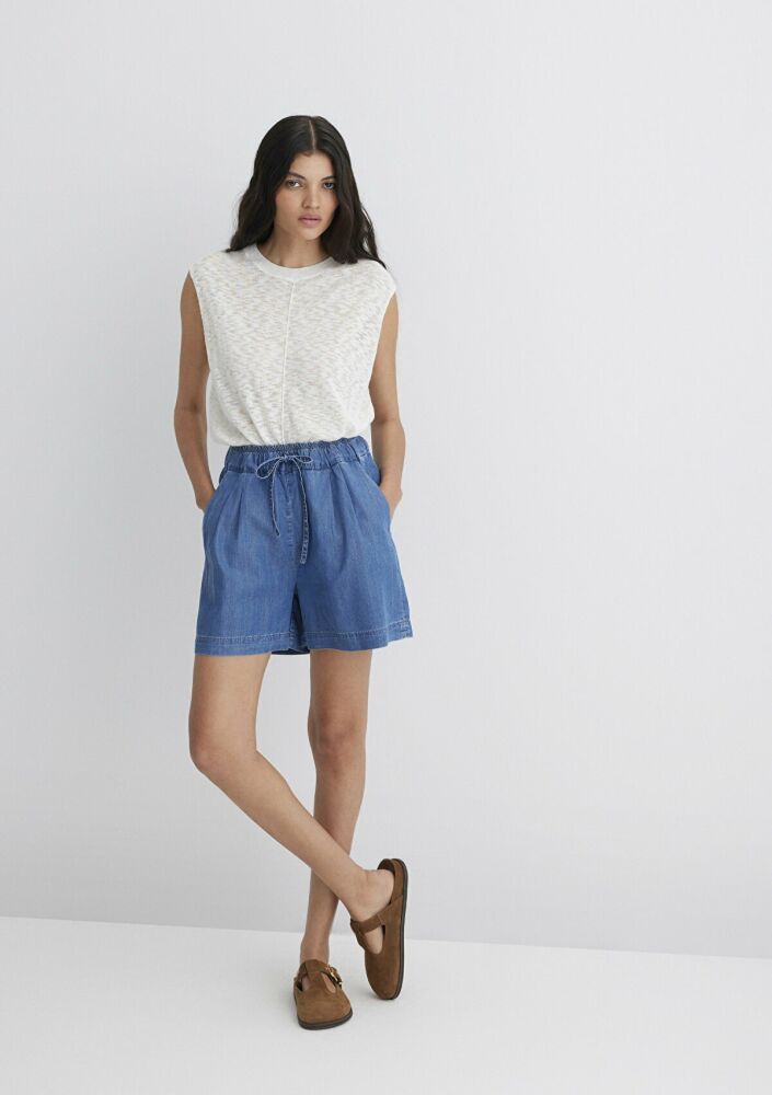 Mavi Penny Gold Klasik Indigo Mavisi Kadın Jean Şort 1410075-90104 - 1