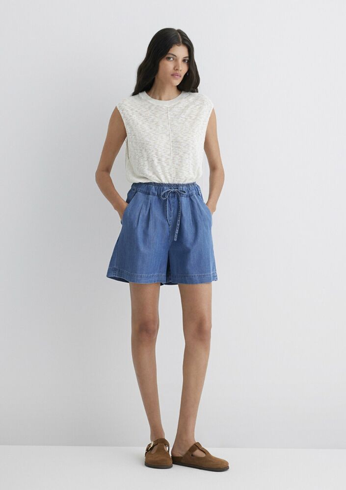 Mavi Penny Gold Klasik Indigo Mavisi Kadın Jean Şort 1410075-90104 - 2