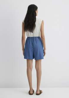 Mavi Penny Gold Klasik Indigo Mavisi Kadın Jean Şort 1410075-90104 - 5