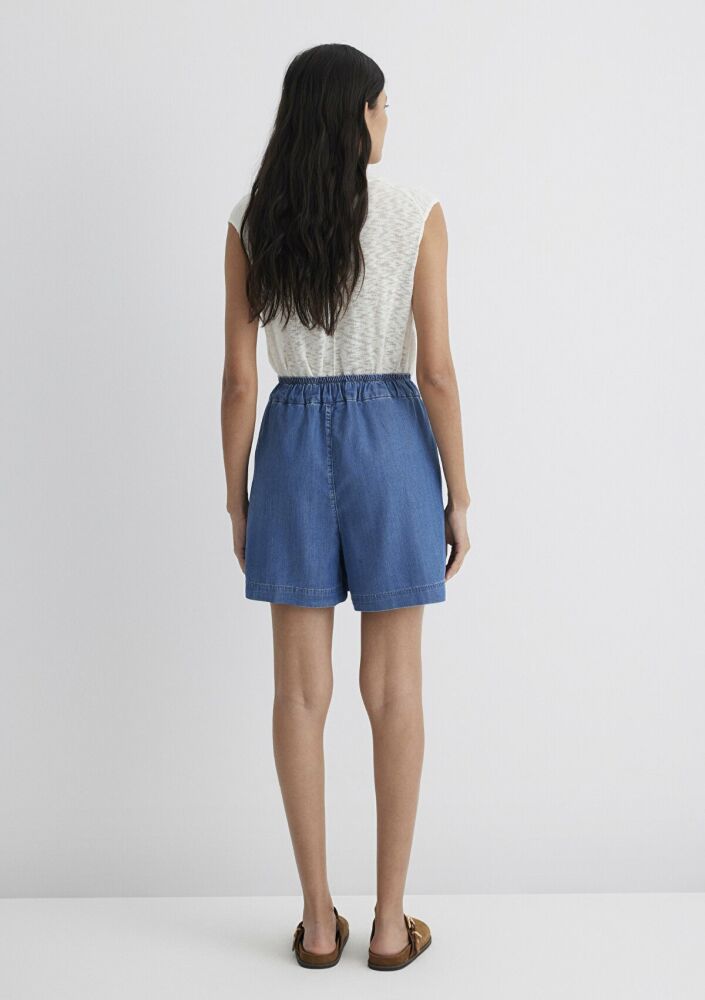 Mavi Penny Gold Klasik Indigo Mavisi Kadın Jean Şort 1410075-90104 - 5